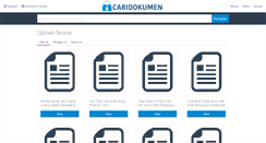 Desktop Screenshot of caridokumen.com